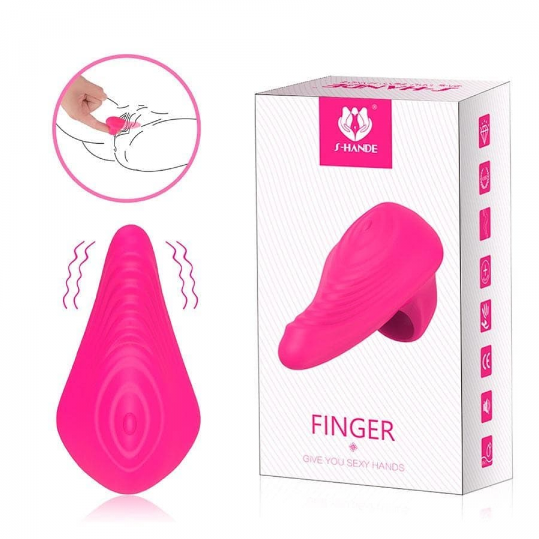 Finger pink anillo con vibración
